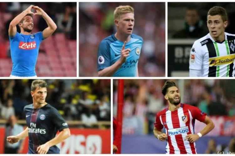 Les 5 Diables Rouges qui doivent briller ce soir