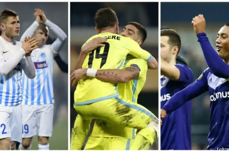 Trois clubs belges en 1/8 de finale de l'Europa League ? L'exploit serait inédit !