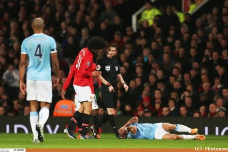 Fellaini pas suspendu dans l'affaire du crachat