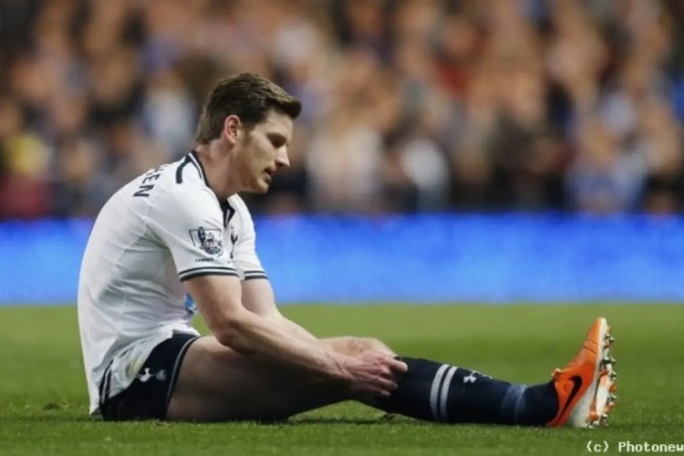 Jan Vertonghen absent face à Sunderland
