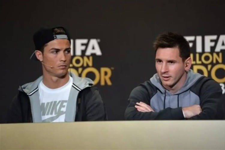 Cristiano Ronaldo se moque de Lionel Messi