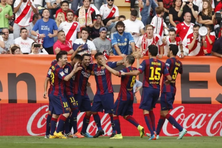 A Barcelone, on ne pense pas qu'au foot. Il y a Noël aussi...