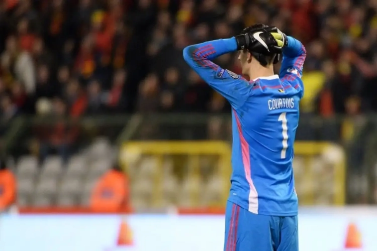 Courtois: "Les Gallois ont peut-être eu les plus belles occasions"