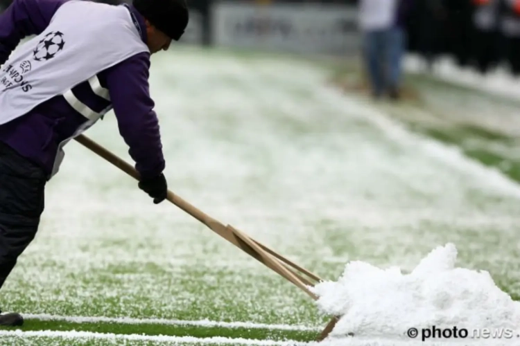 📷 Ostende - Courtrai pourrait être reporté en raison de fortes chutes de neige