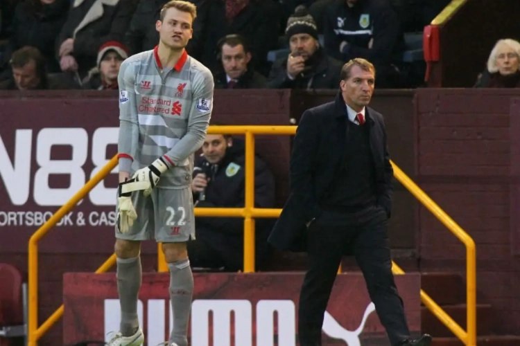 Mignolet pas très classe sur ce coup-là...