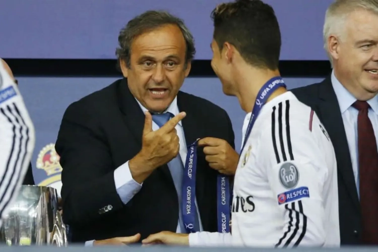 L'UB derrière Michel Platini