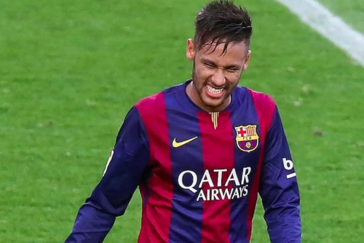 Neymar s'amuse au stade de France