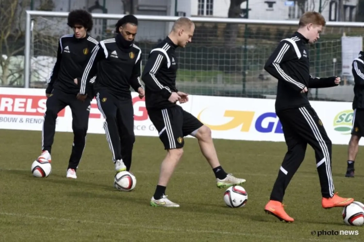 Deschacht fait le show à l'entraînement