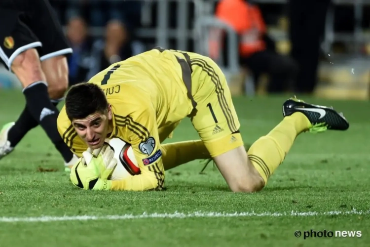 Courtois est passé au goal grâce au volleyball