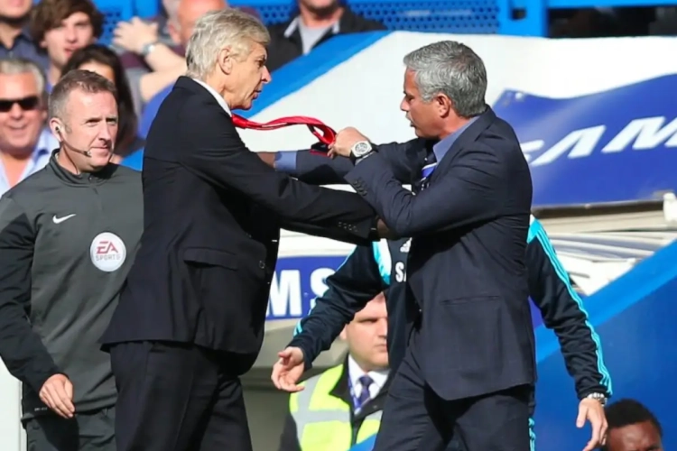 José Mourinho lâche une petite pique envers Arsène Wenger