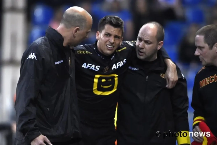 Coup dur pour Malines: Moris ne rejouera plus en 2015