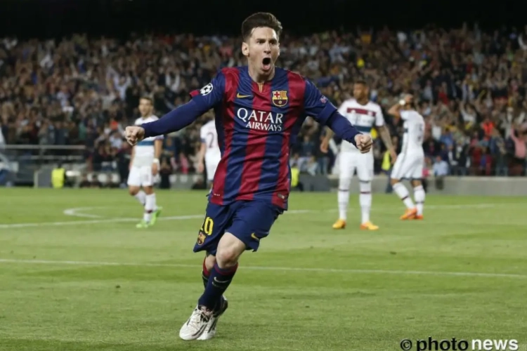 Lionel Messi sacré joueur européen de l'année 2014-2015