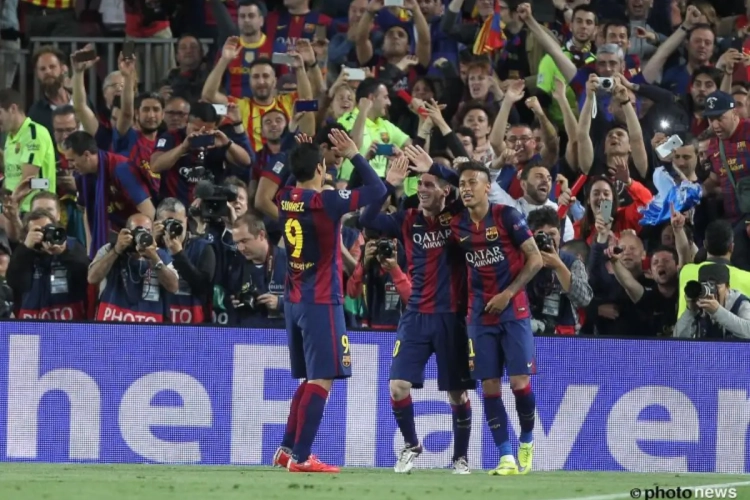 Le pubic du Barça offre un superbe tifo