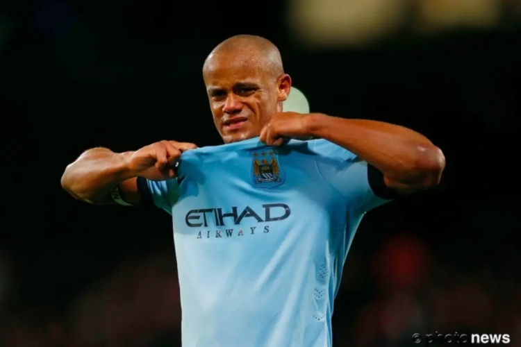 Kompany envoie un ballon dans le visage de son fils