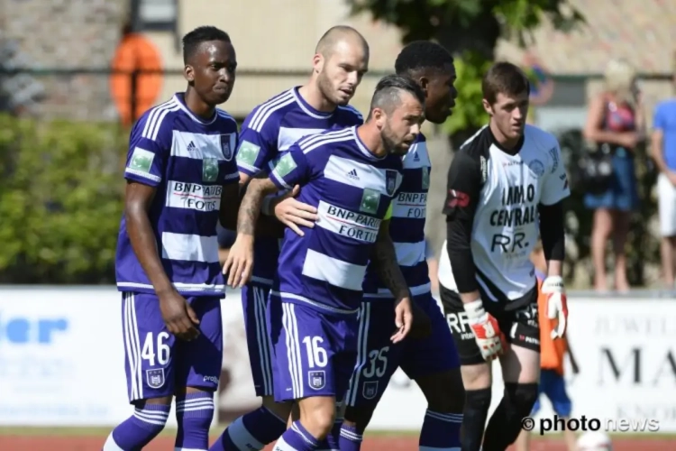 Première défaite du Sporting d'Anderlecht cette saison