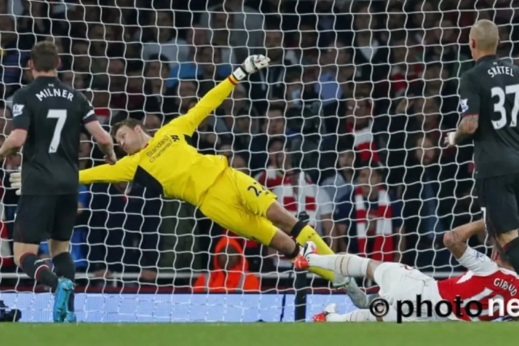 Mignolet satisfait de sa prestation à Arsenal