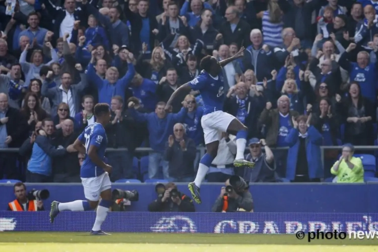 L'égalisation de Lukaku dans le derby de la Mersey 