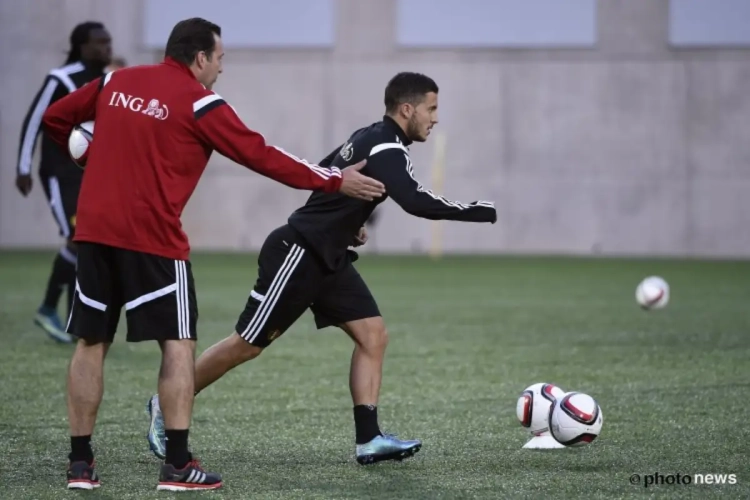 Eden Hazard intouchable en sélection pour Wilmots