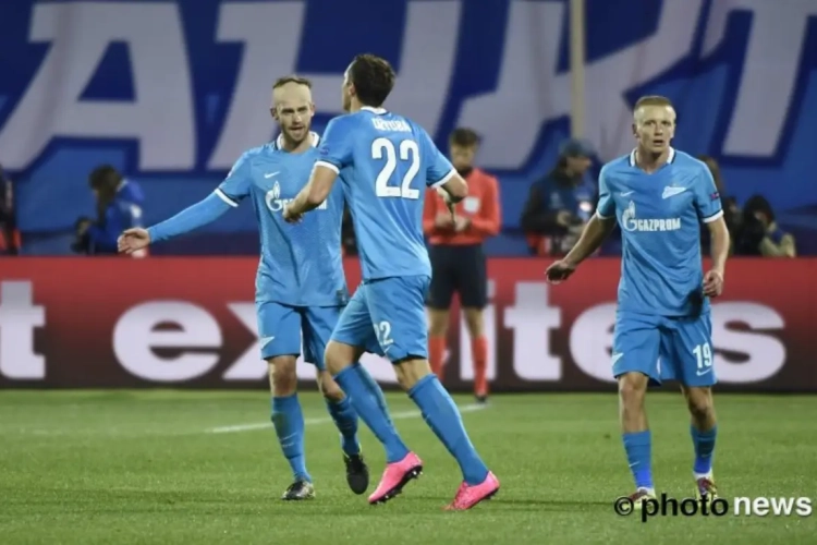 Toujours pas de victoire pour le Zénith et Witsel
