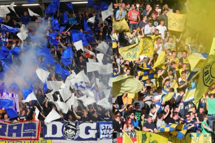Le superbe tifo de Genk
