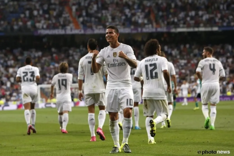 James s’amuse avec Sergio Ramos