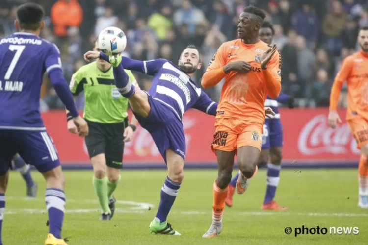 Léger coup pour Steven Defour