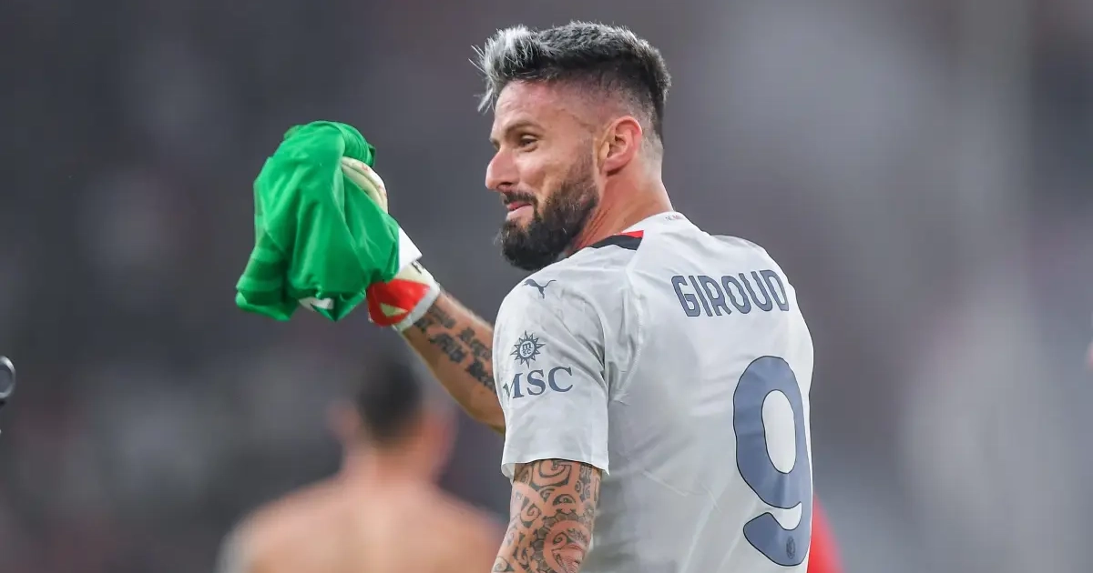 Olivier Giroud challenges Ayase Ueda for Lille's starting spot