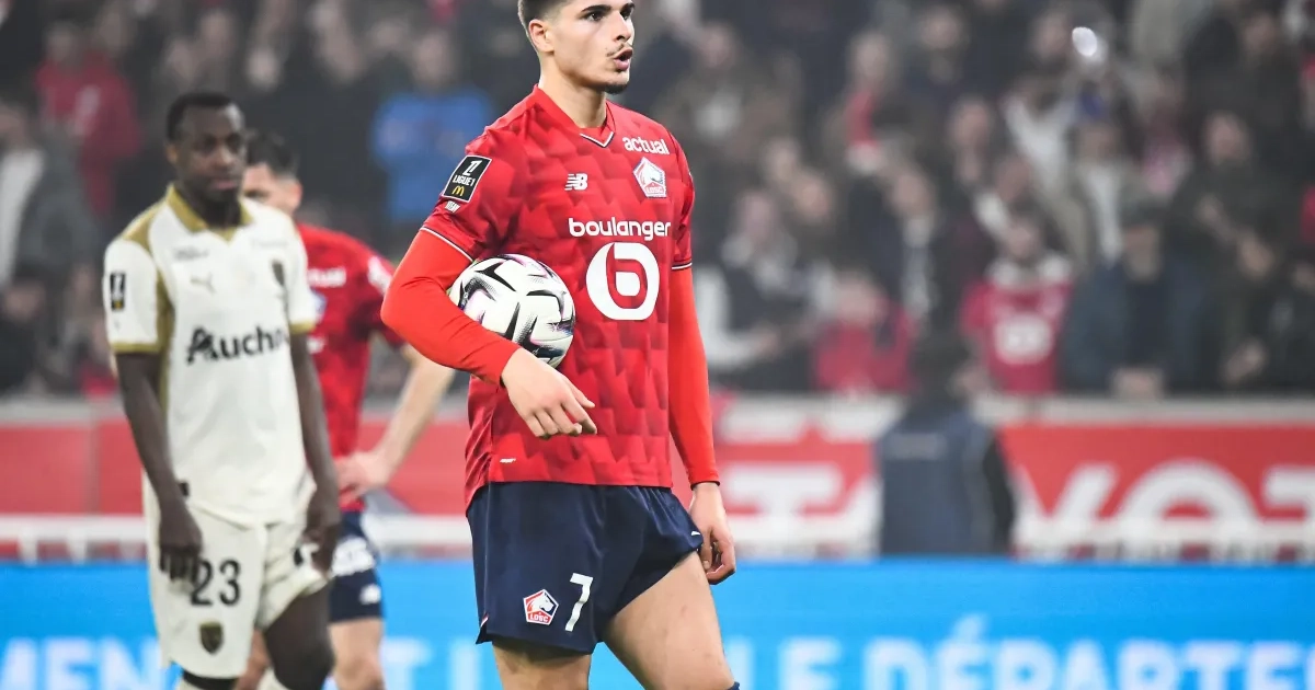 Photo: walfoot.be Newcastle Offers €60M for Matias Fernandez-Pardo as Lille Star is Sidelined