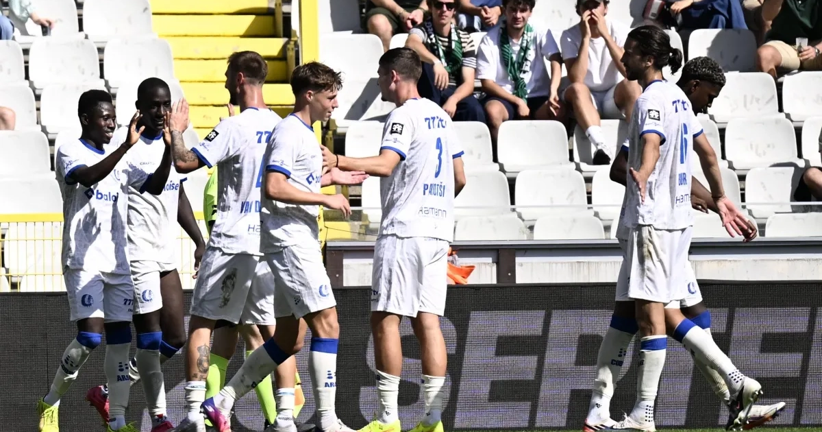 Photo: Walfoot.be La Gantoise suffer 1-2 defeat against Sporting Braga