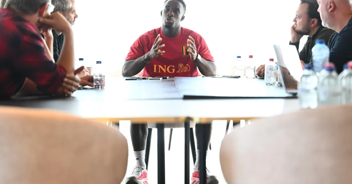 Photo: Walfoot.be Mandela Keita discusses Red Devils return and Mark van Bommel