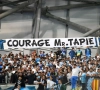 Les supporters de l'OM affichent leur soutien à Bernard Tapie
