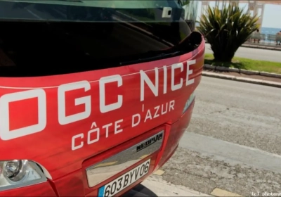 Le bus des joueurs de l'OGC Nice attaqué par des supporters adverses (PHOTOS)