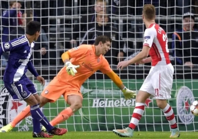 Anderlecht s'effondre en fin de match face à Arsenal (1-2)