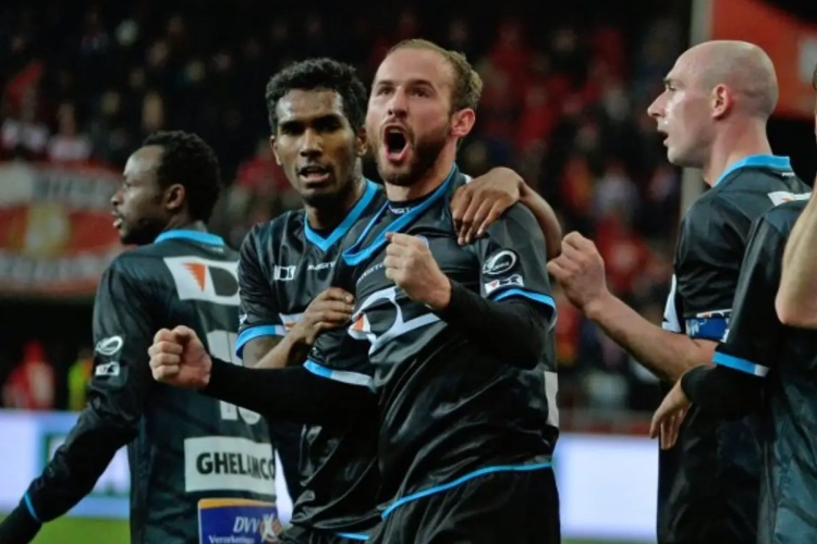 Le jeune Davies de Zulte Waregem à Gand