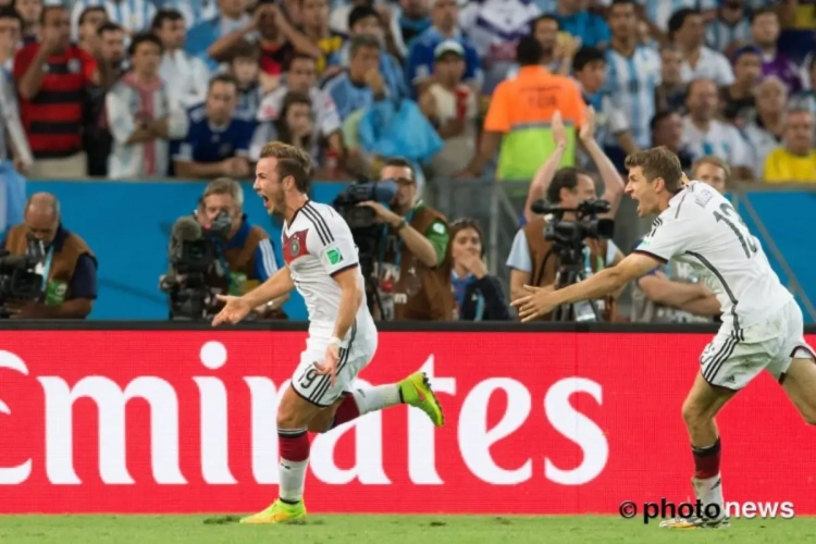 📷 Les Allemands ont voulu rappeler un mauvais souvenir aux Argentins