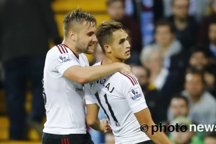 Adnan Januzaj marque avec les U21 de Manchester